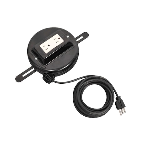 Luxor 20 ft Retractable Power Cord - Two-Outlet RE20